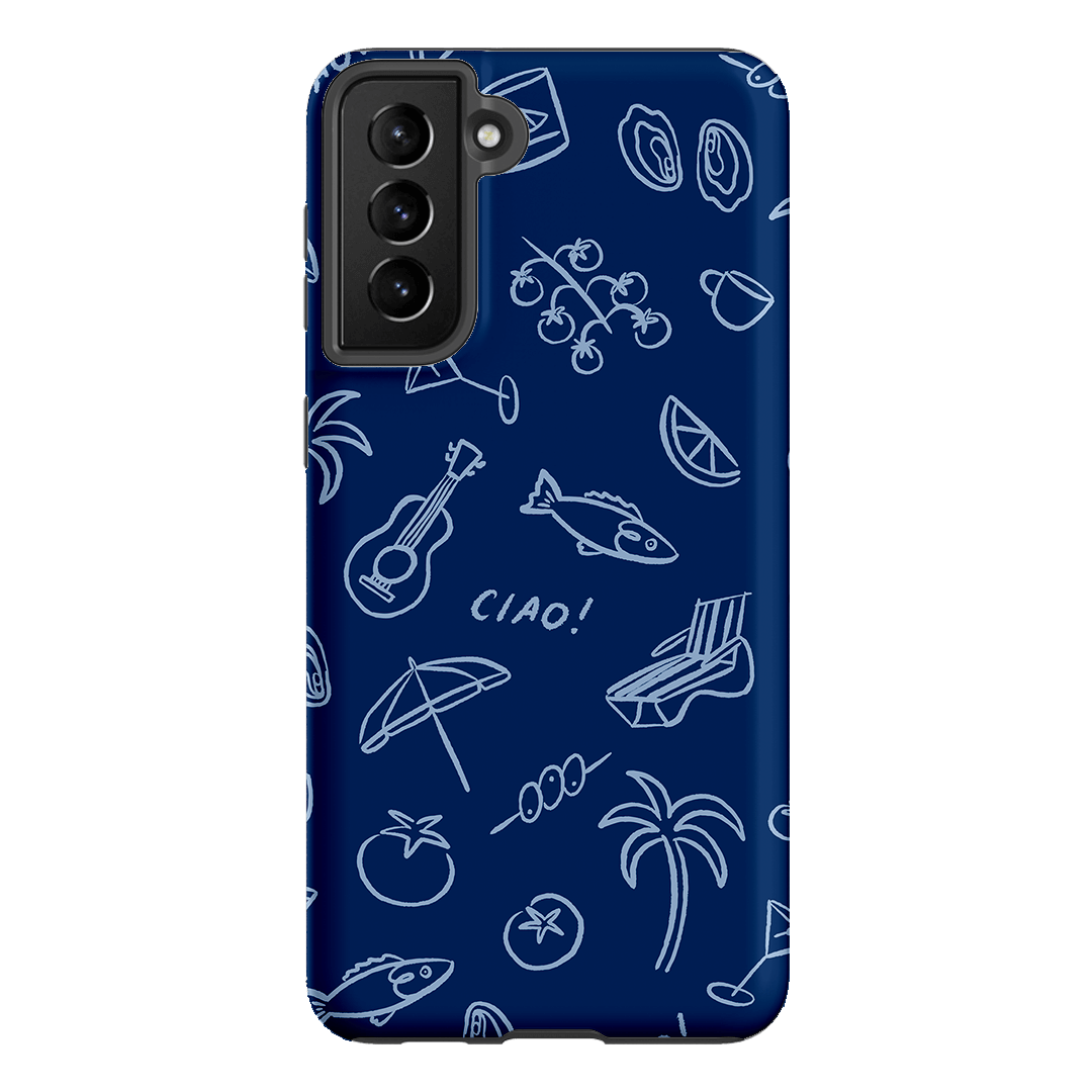 Summer Aperitivo Printed Phone Cases Samsung Galaxy S21 Plus / Armoured by Marie Fauritte - The Dairy