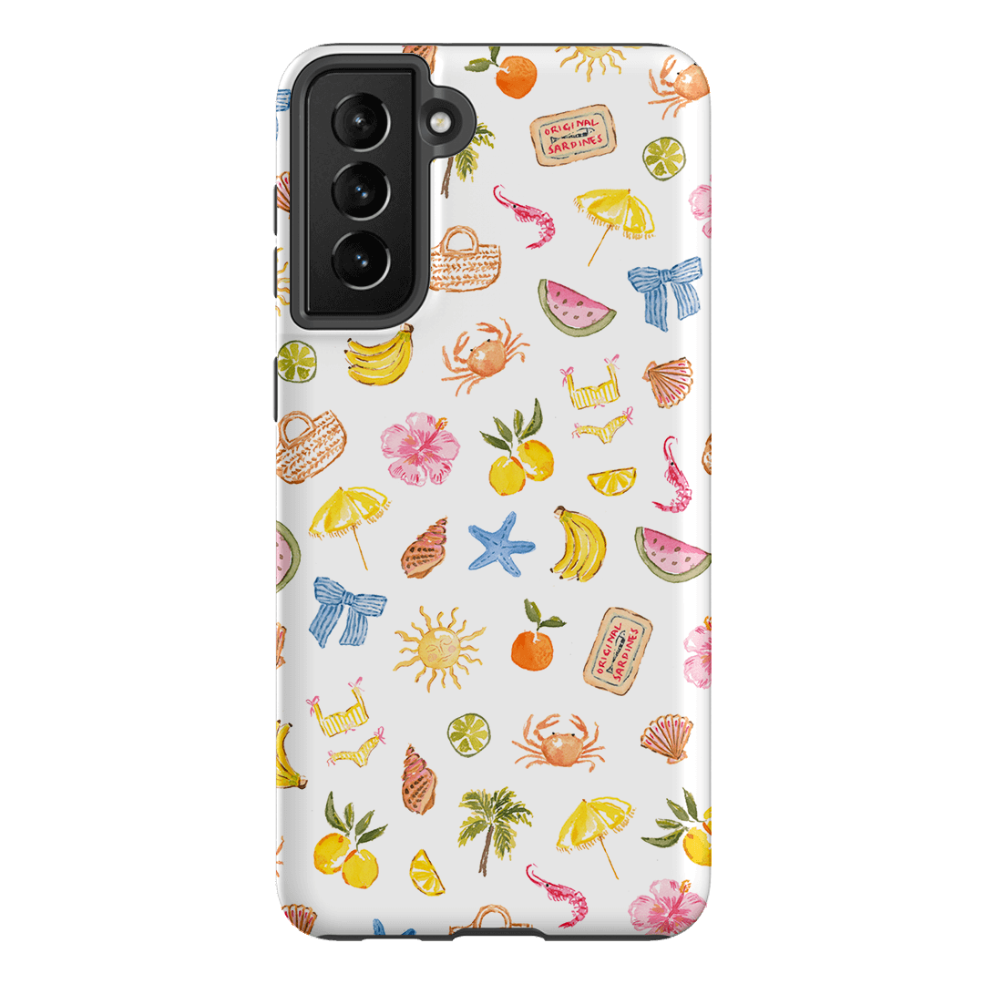 Summer Postcards Printed Phone Cases Samsung Galaxy S21 Plus / Armoured by Amy Gibbs - The Dairy
