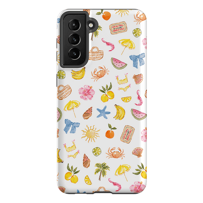 Summer Postcards Printed Phone Cases Samsung Galaxy S21 Plus / Armoured by Amy Gibbs - The Dairy