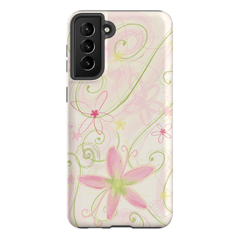 Swirl Pink Printed Phone Cases Samsung Galaxy S21 Plus / Armoured by Kayla Carr - The Dairy