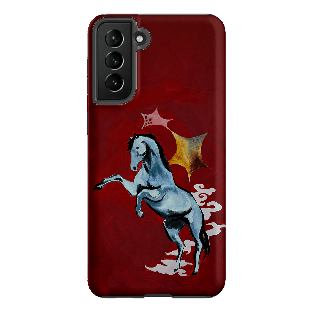 Year Of The Horse Printed Phone Cases Samsung Galaxy S21 Plus / Armoured by Lisa Hu - The Dairy
