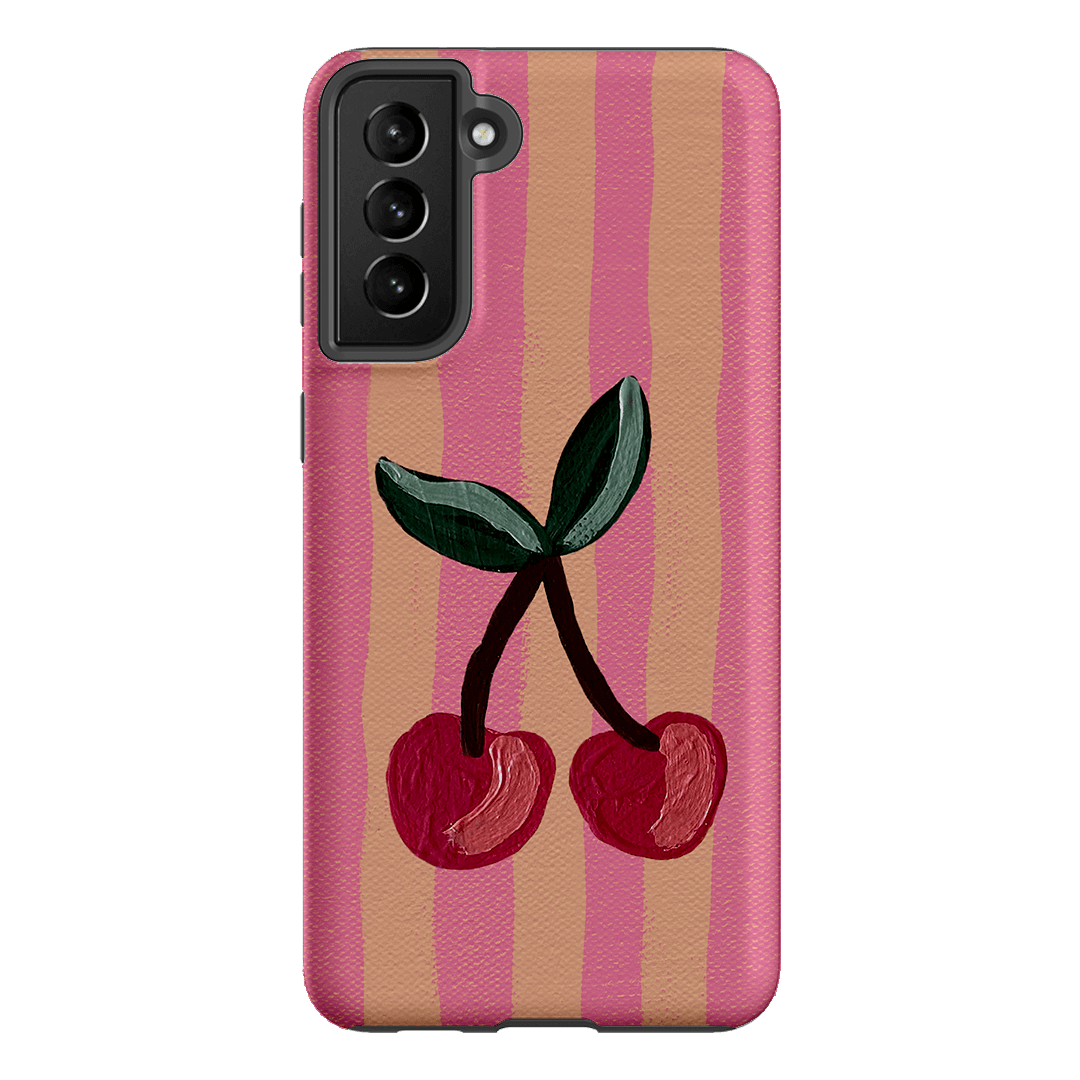 Cherry On Top Printed Phone Cases Samsung Galaxy S21 Plus / Armoured by Amy Gibbs - The Dairy
