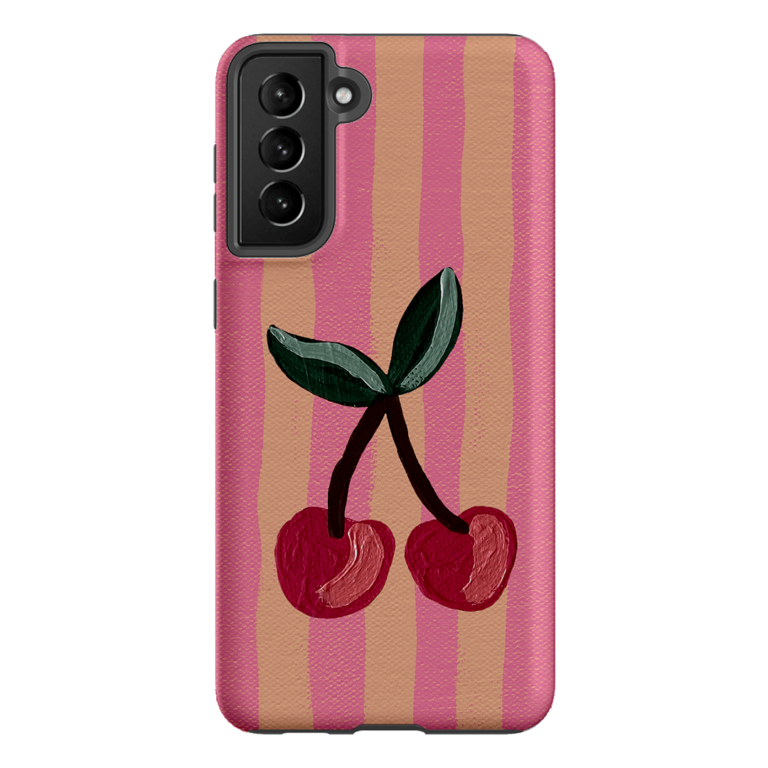 Cherry On Top Printed Phone Cases Samsung Galaxy S21 Plus / Armoured by Amy Gibbs - The Dairy