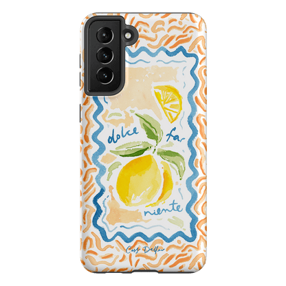Dolce Far Niente Printed Phone Cases Samsung Galaxy S21 Plus / Armoured by Cass Deller - The Dairy