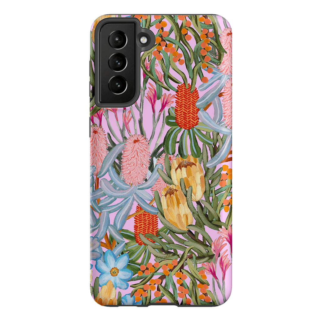 Floral Sorbet Printed Phone Cases Samsung Galaxy S21 Plus / Armoured by Amy Gibbs - The Dairy