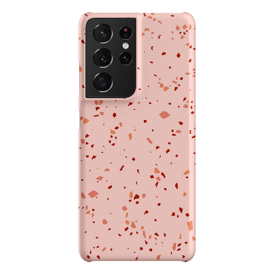 Capri Terrazzo Printed Phone Cases Samsung Galaxy S21 Ultra / Snap by The Dairy - The Dairy