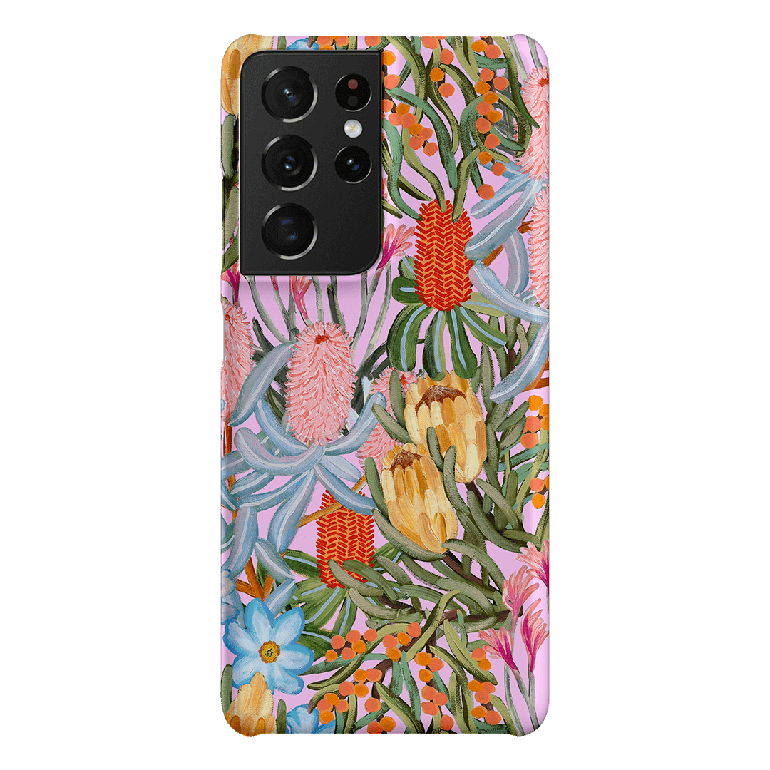 Floral Sorbet Printed Phone Cases Samsung Galaxy S21 Ultra / Snap by Amy Gibbs - The Dairy