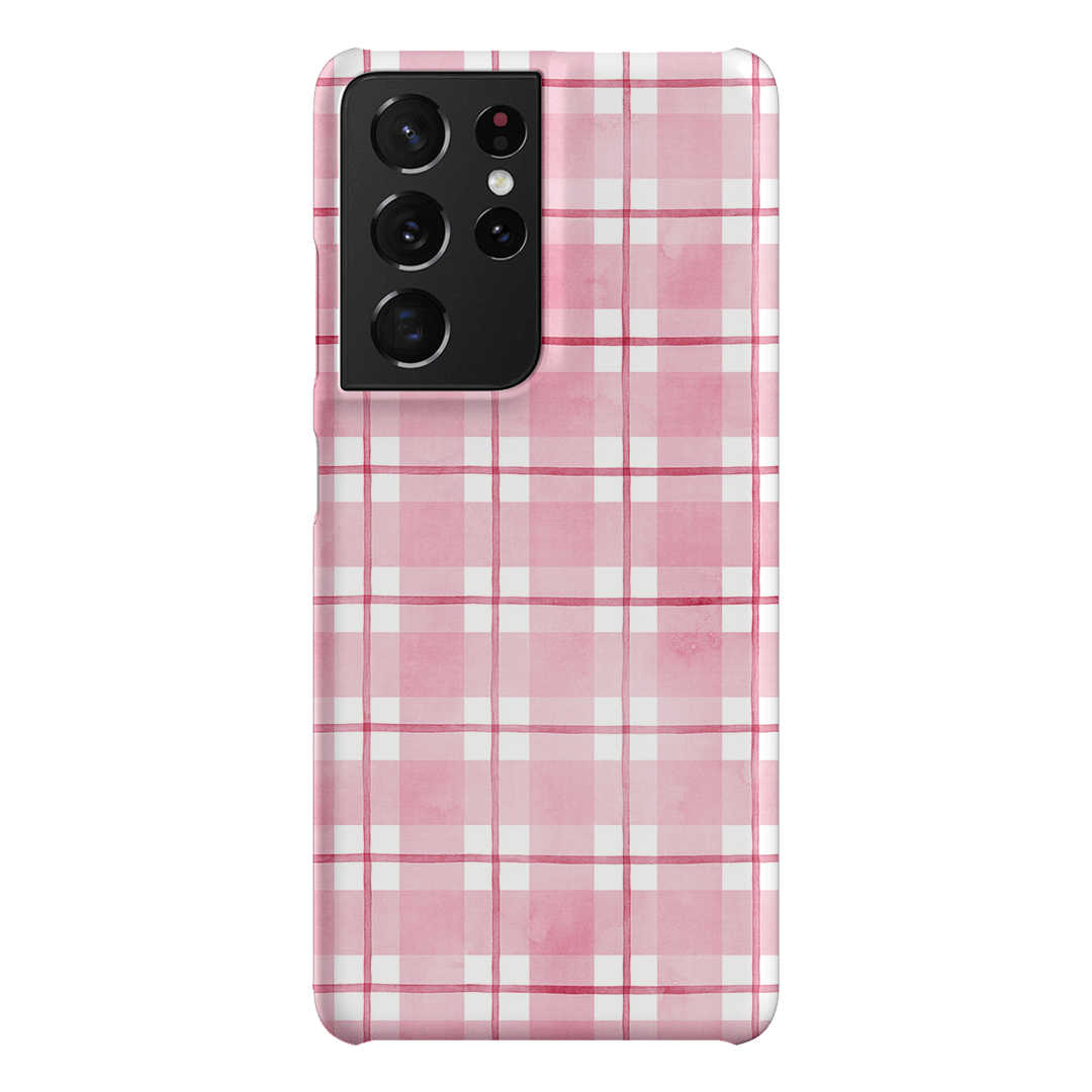 Musk Checker Printed Phone Cases Samsung Galaxy S21 Ultra / Snap by Oak Meadow - The Dairy