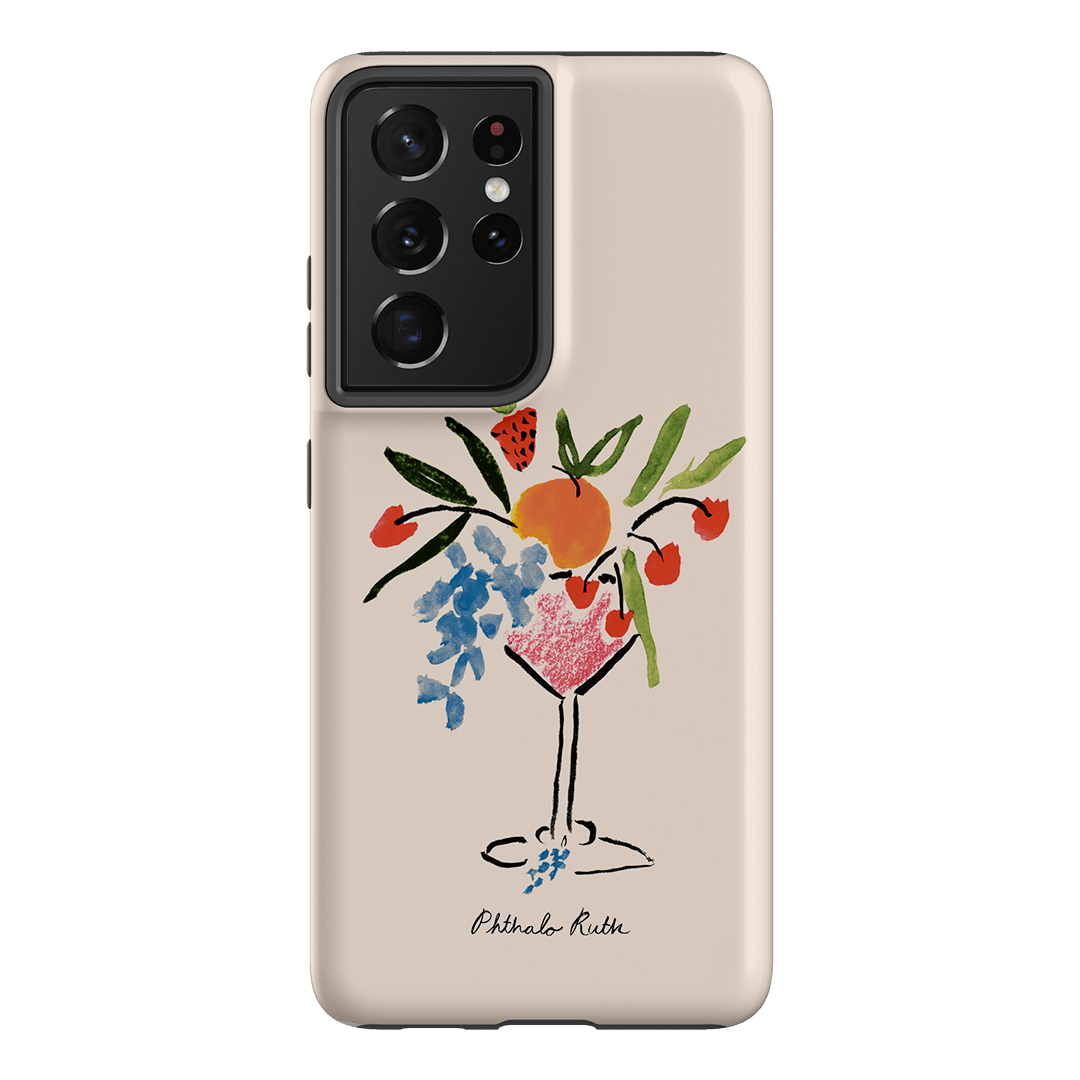 Abundance Martini Printed Phone Cases Samsung Galaxy S21 Ultra / Armoured by Phthalo Ruth - The Dairy