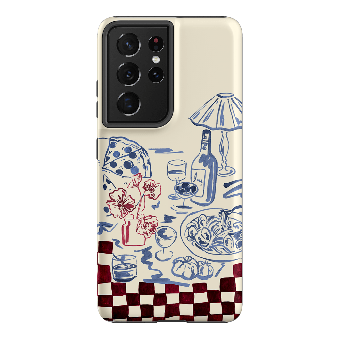 Al Dente Printed Phone Cases Samsung Galaxy S21 Ultra / Armoured by Charlie Taylor - The Dairy