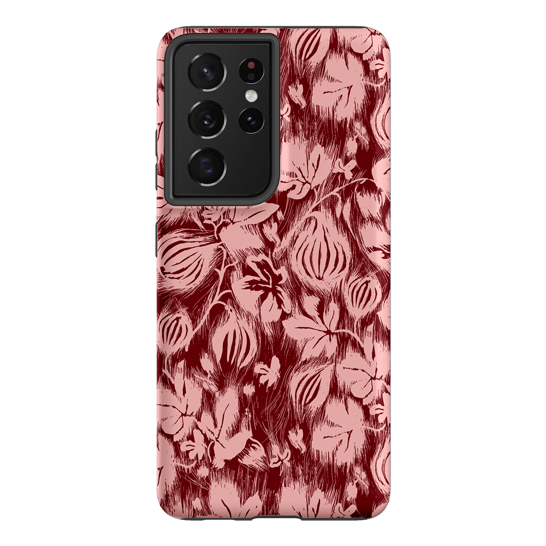 Alma Fig Printed Phone Cases Samsung Galaxy S21 Ultra / Armoured by Desmond & Dempsey - The Dairy