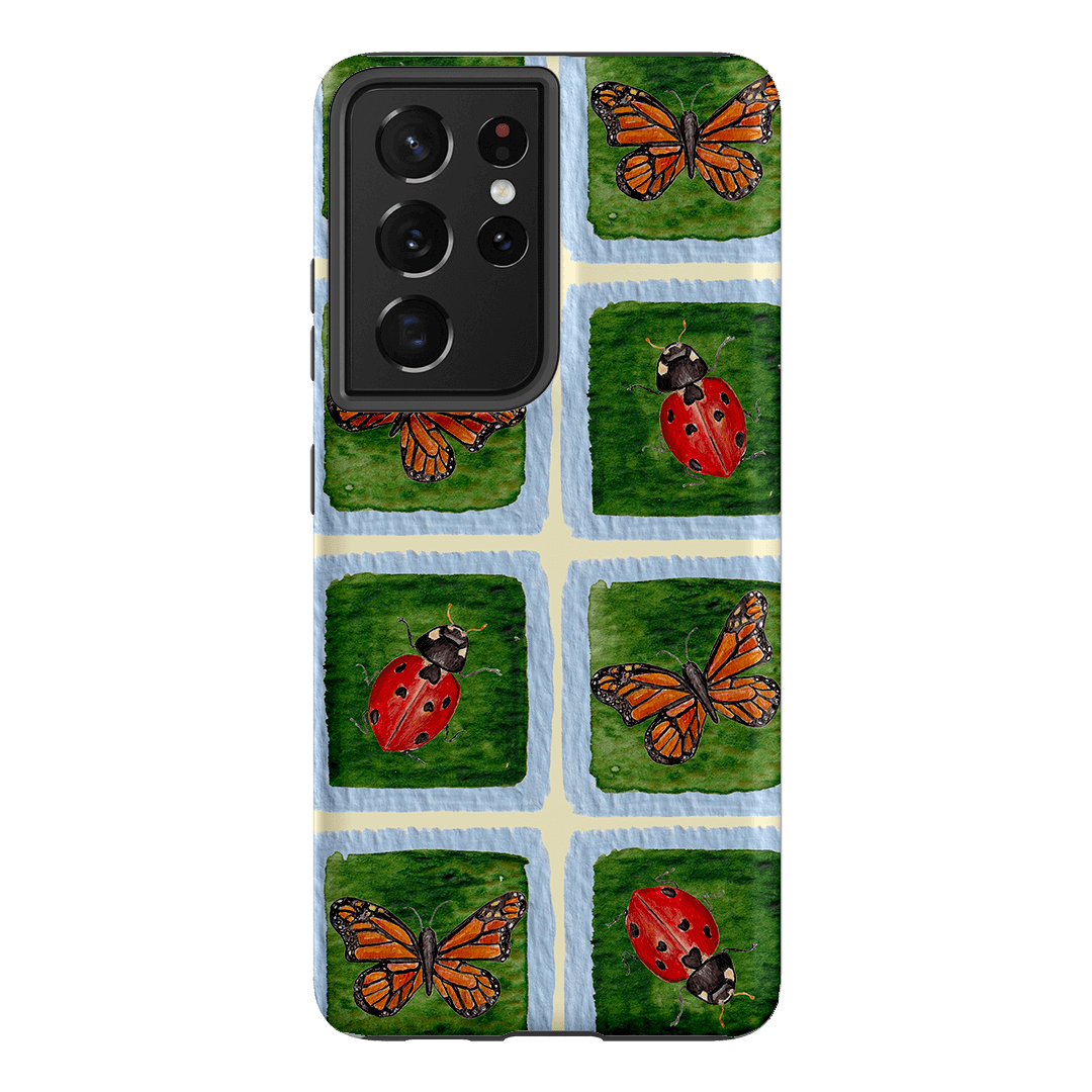 Butterflies & Ladybugs Printed Phone Cases Samsung Galaxy S21 Ultra / Armoured by BG. Studio - The Dairy