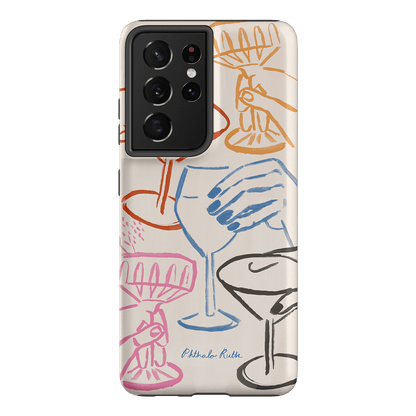 Cheers Multi Printed Phone Cases Samsung Galaxy S21 Ultra / Armoured by Phthalo Ruth - The Dairy