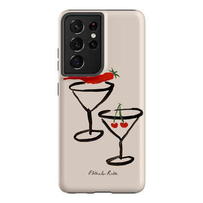Chili Cherry Printed Phone Cases Samsung Galaxy S21 Ultra / Armoured by Phthalo Ruth - The Dairy