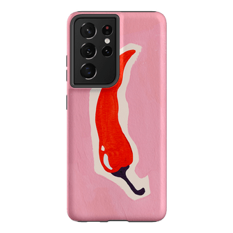 Chilli Printed Phone Cases Samsung Galaxy S21 Ultra / Armoured by Studio Bon - The Dairy