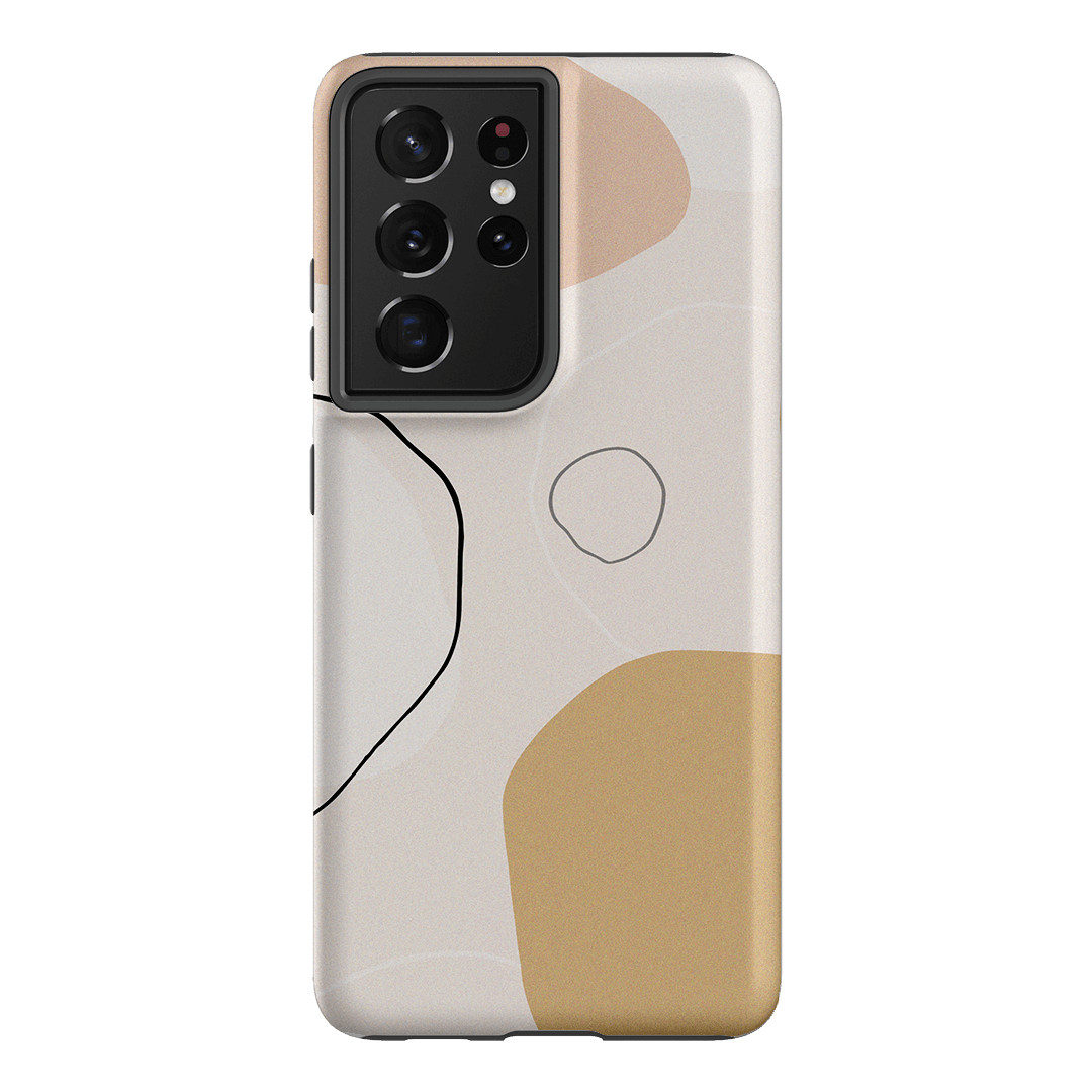 Clay Lines Printed Phone Cases Samsung Galaxy S21 Ultra / Armoured by Cass Deller - The Dairy