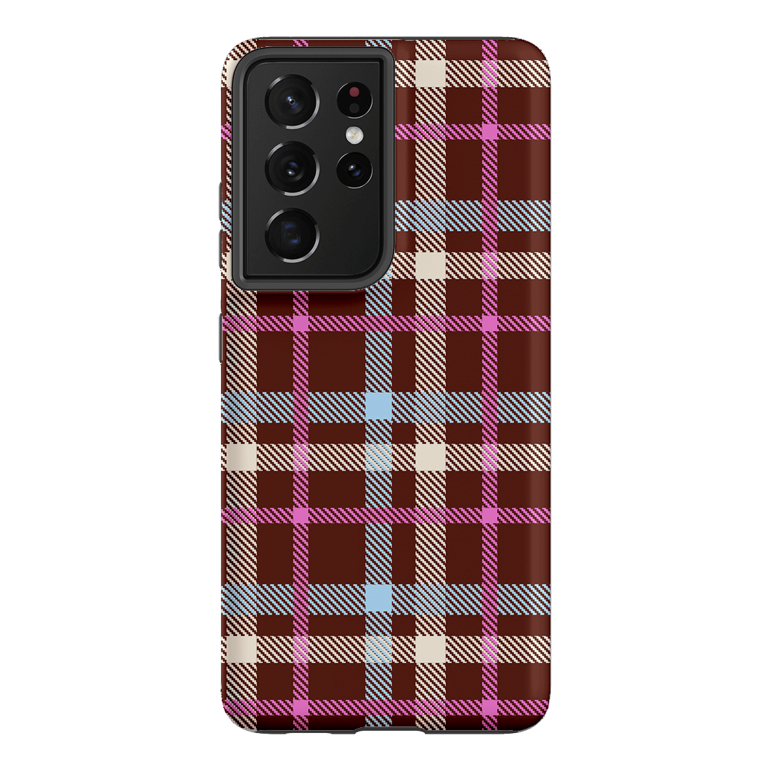 Confetti Plaid Printed Phone Cases Samsung Galaxy S21 Ultra / Armoured by The Dairy - The Dairy