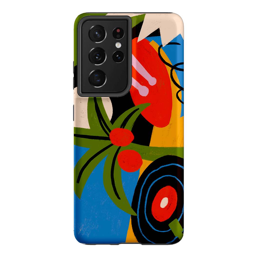 Cuban Nights Printed Phone Cases Samsung Galaxy S21 Ultra / Armoured by Marie Faurrite - The Dairy