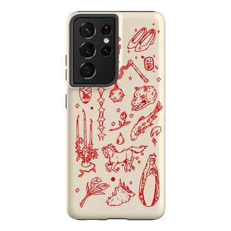 Dreamcore Cream Printed Phone Cases Samsung Galaxy S21 Ultra / Armoured by Easty Beasty - The Dairy