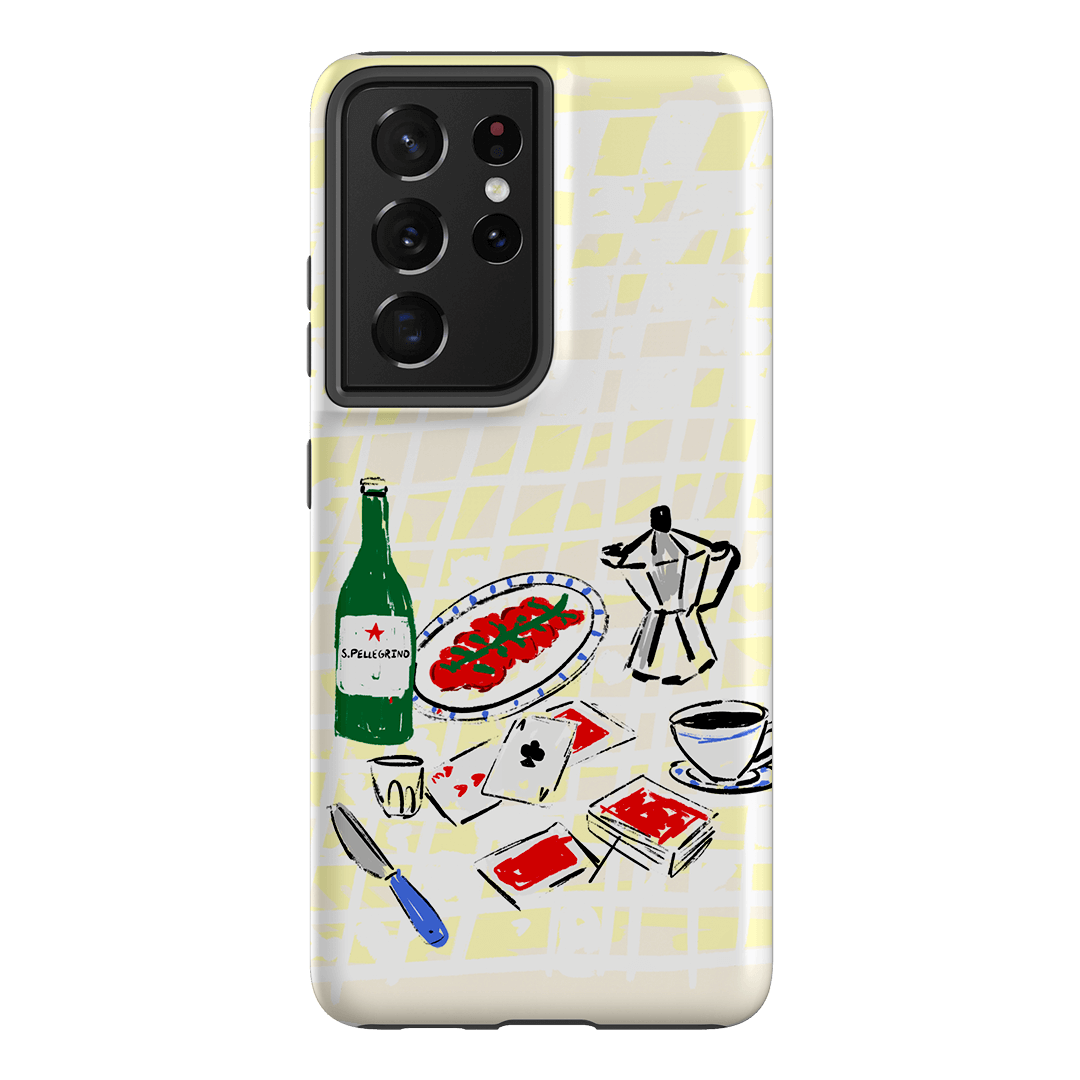 Euro Morning Printed Phone Cases Samsung Galaxy S21 Ultra / Armoured by The Dairy - The Dairy