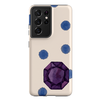 February Amethyst Printed Phone Cases Samsung Galaxy S21 Ultra / Armoured by Joiana - The Dairy