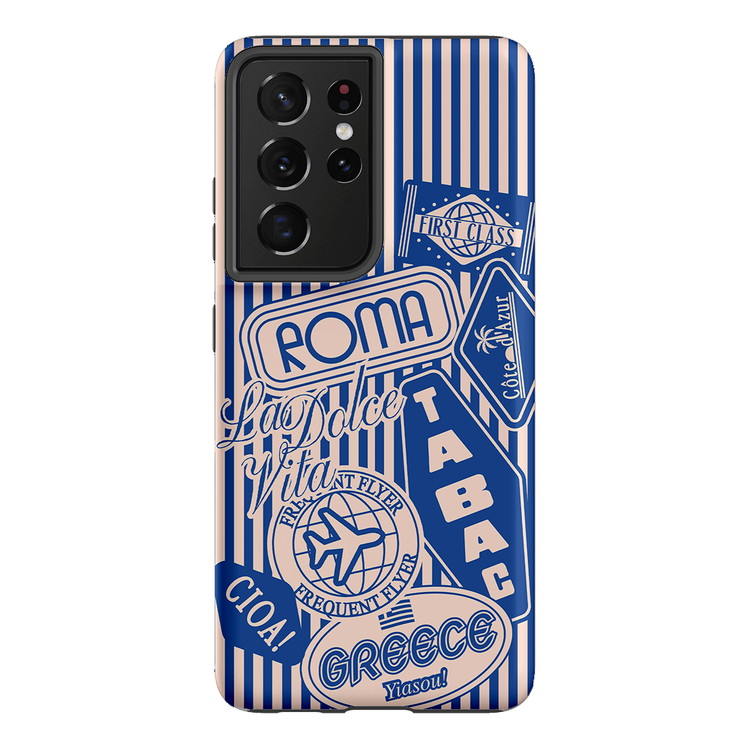 Frequent Flyer Printed Phone Cases Samsung Galaxy S21 Ultra / Armoured by The Dairy - The Dairy