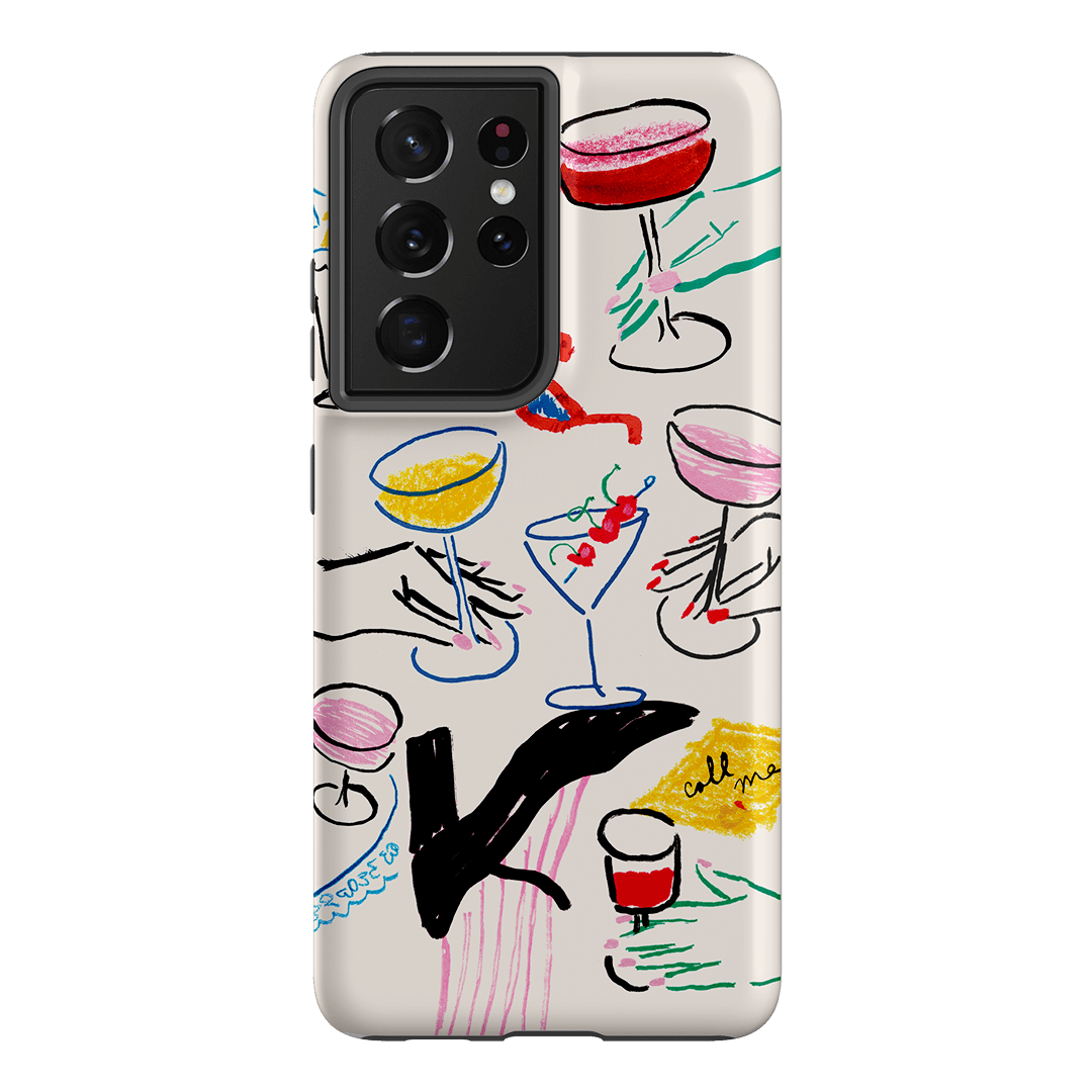 Girls Night Out Printed Phone Cases Samsung Galaxy S21 Ultra / Armoured by Phthalo Ruth - The Dairy