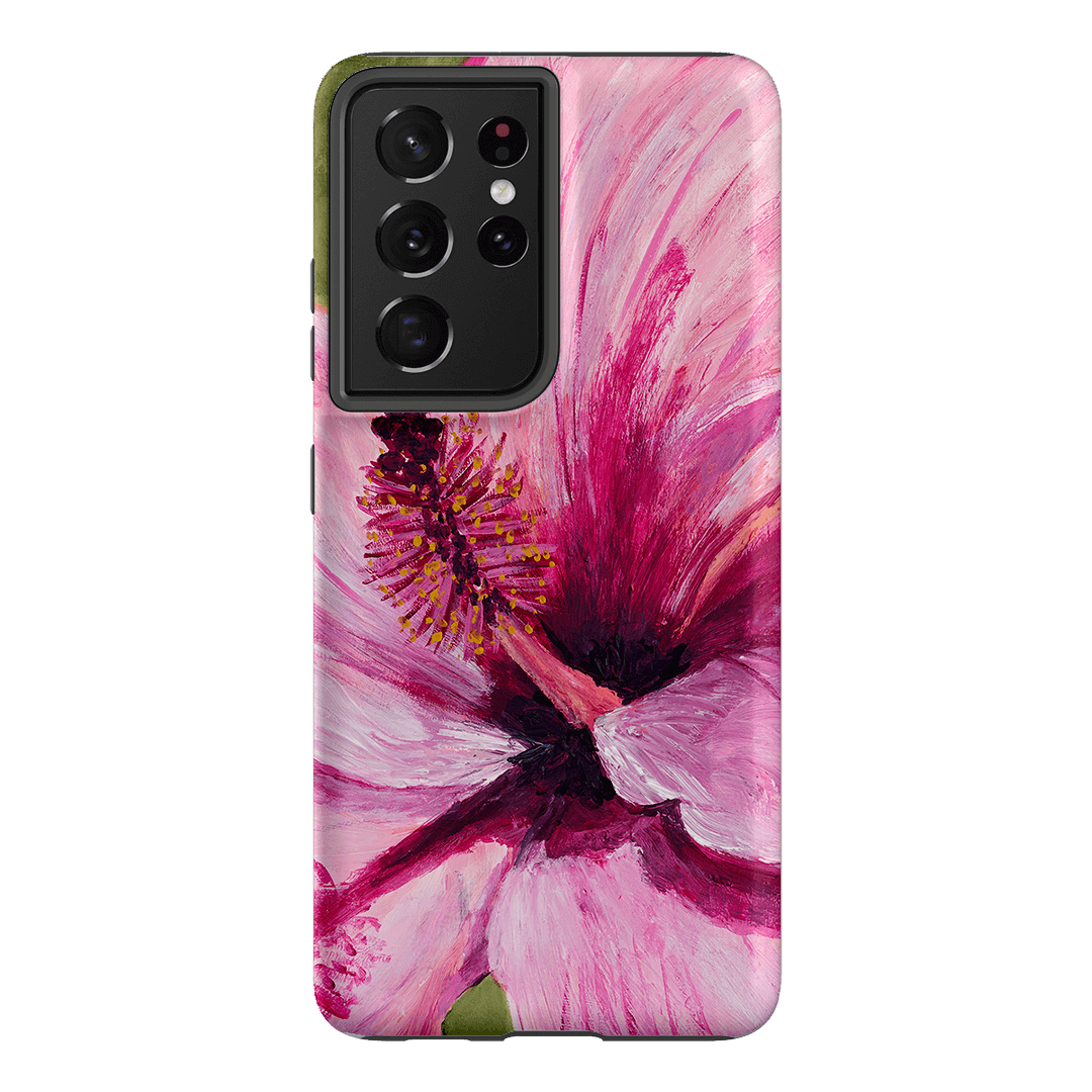 Hibiscus Dream Printed Phone Cases Samsung Galaxy S21 Ultra / Armoured by Amy Gibbs - The Dairy