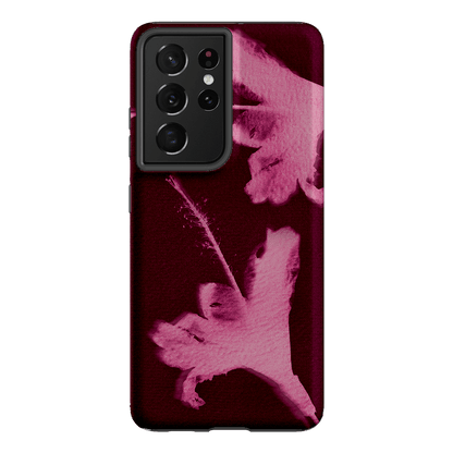 Hibiscus Glow Printed Phone Cases Samsung Galaxy S21 Ultra / Armoured by Sally Hungerford - The Dairy