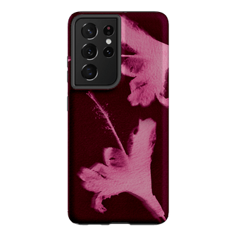 Hibiscus Glow Printed Phone Cases Samsung Galaxy S21 Ultra / Armoured by Sally Hungerford - The Dairy