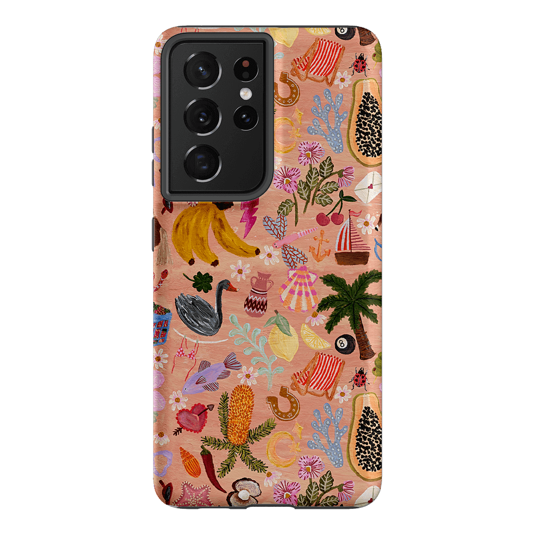 Holiday Charms Printed Phone Cases Samsung Galaxy S21 Ultra / Armoured by Amy Gibbs - The Dairy