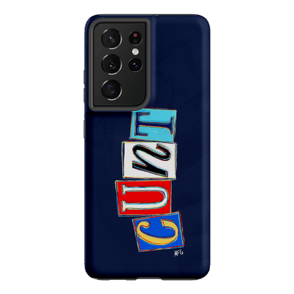 Lil Cnts Blue Printed Phone Cases Samsung Galaxy S21 Ultra / Armoured by Margarbs Art - The Dairy