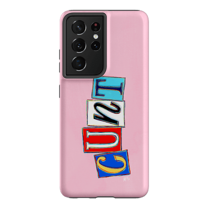 Lil Cnts Pink Printed Phone Cases Samsung Galaxy S21 Ultra / Armoured by Margarbs Art - The Dairy