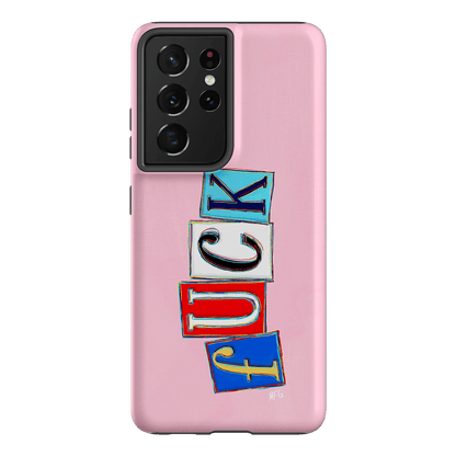 Lil Fcks Pink Printed Phone Cases Samsung Galaxy S21 Ultra / Armoured by Margarbs Art - The Dairy