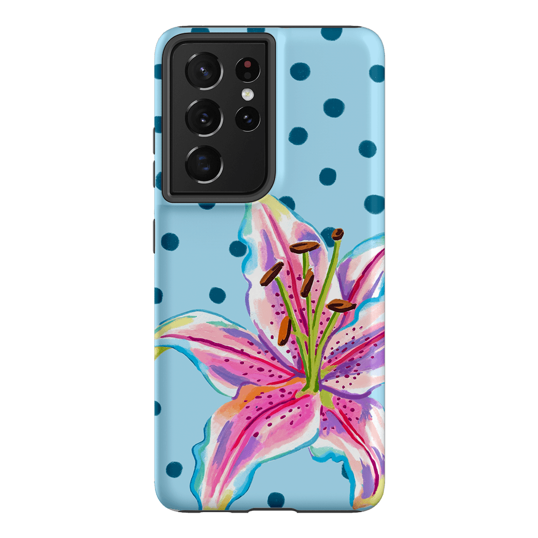 Lily Confetti Printed Phone Cases Samsung Galaxy S21 Ultra / Armoured by Femke Studio - The Dairy