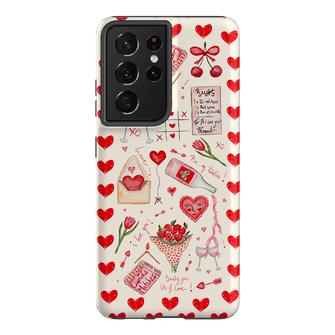 Love Note Printed Phone Cases Samsung Galaxy S21 Ultra / Armoured by BG. Studio - The Dairy