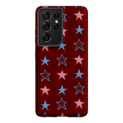 Lucky Stars Rouge Printed Phone Cases Samsung Galaxy S21 Ultra / Armoured by BG. Studio - The Dairy