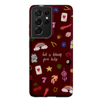 Lucky Printed Phone Cases Samsung Galaxy S21 Ultra / Armoured by Amy Gibbs - The Dairy