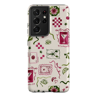 Martini Gal Printed Phone Cases Samsung Galaxy S21 Ultra / Armoured by Charlie Taylor - The Dairy