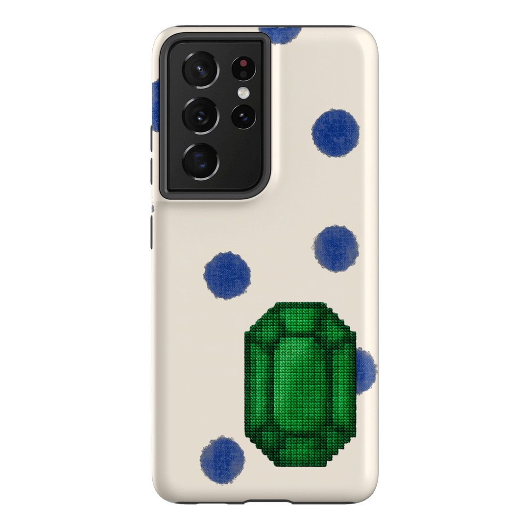 May Emerald Printed Phone Cases Samsung Galaxy S21 Ultra / Armoured by Joiana - The Dairy