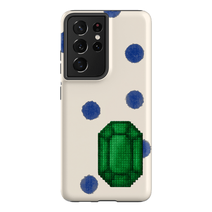 May Emerald Printed Phone Cases Samsung Galaxy S21 Ultra / Armoured by Joiana - The Dairy