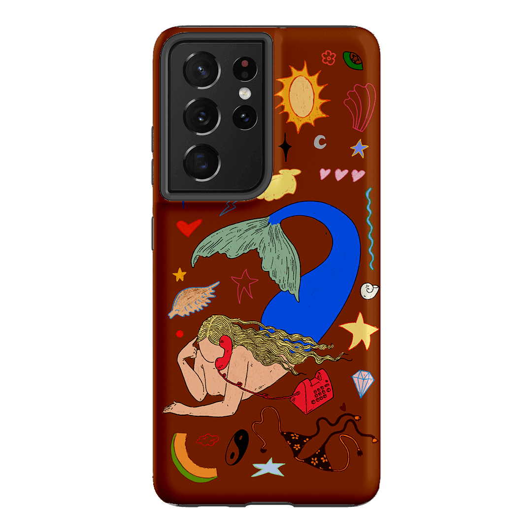 Mermaid Salad Chocolate Printed Phone Cases Samsung Galaxy S21 Ultra / Armoured by Easty Beasty - The Dairy