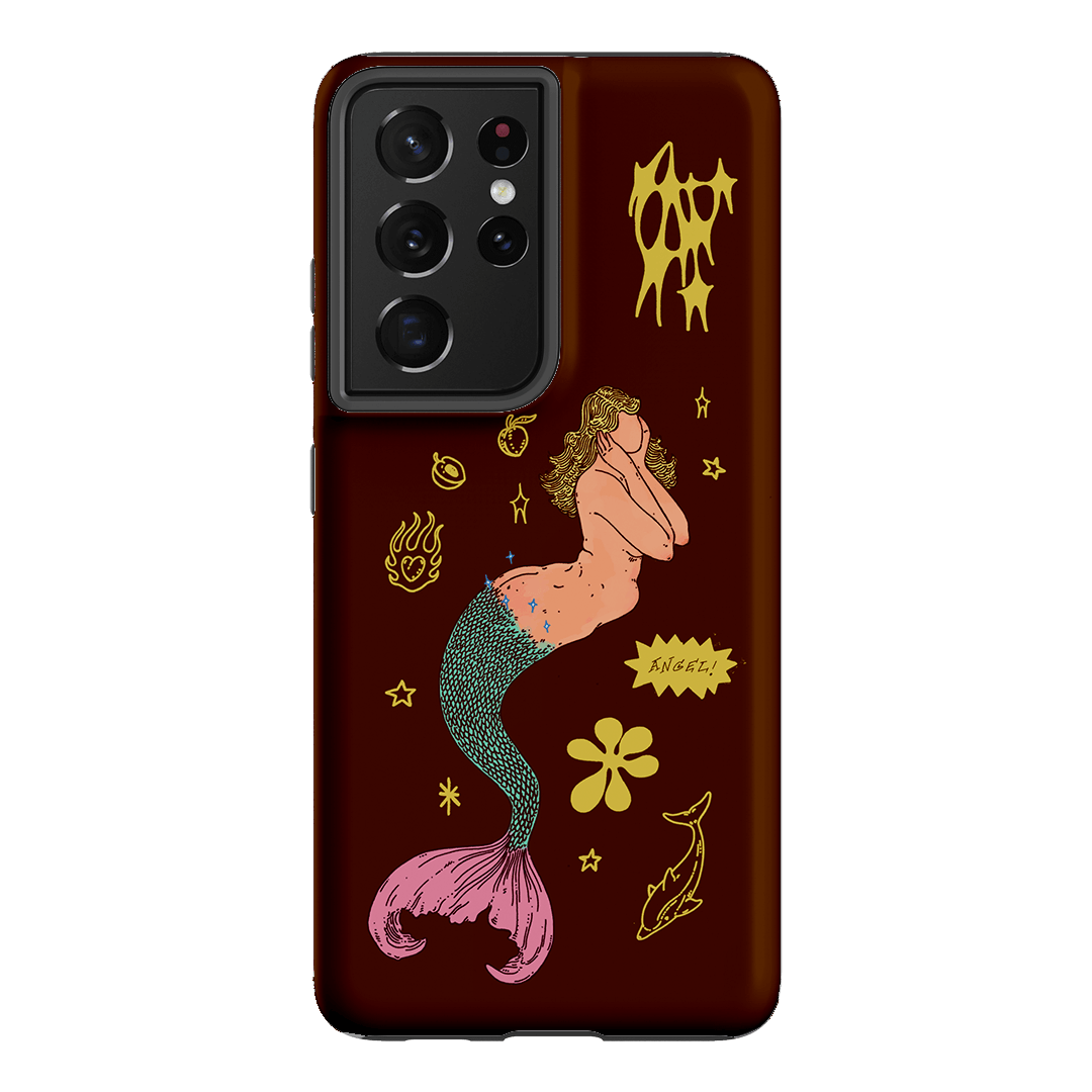 Mimi Chocolate Printed Phone Cases Samsung Galaxy S21 Ultra / Armoured by Easty Beasty - The Dairy