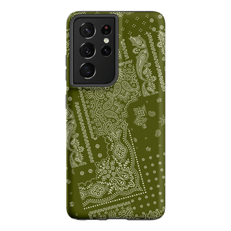 Paisley Fern Printed Phone Cases Samsung Galaxy S21 Ultra / Armoured by The Dairy - The Dairy