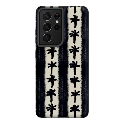 Palm Stripe Printed Phone Cases Samsung Galaxy S21 Ultra / Armoured by Desmond & Dempsey - The Dairy