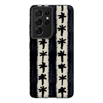Palm Stripe Printed Phone Cases Samsung Galaxy S21 Ultra / Armoured by Desmond & Dempsey - The Dairy