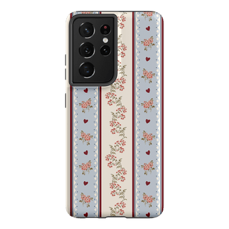 Pastel Stripe Printed Phone Cases Samsung Galaxy S21 Ultra / Armoured by Kasiags Art - The Dairy
