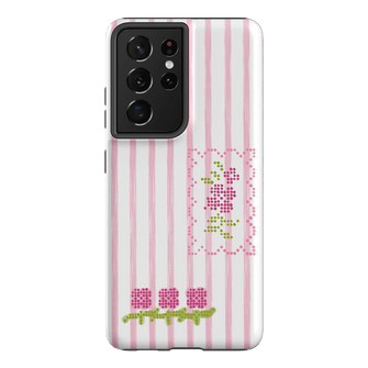 Patchwork Pink Printed Phone Cases Samsung Galaxy S21 Ultra / Armoured by Kayla Carr - The Dairy