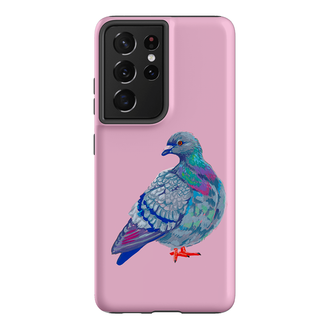 Pigeon Printed Phone Cases Samsung Galaxy S21 Ultra / Armoured by Femke Studio - The Dairy