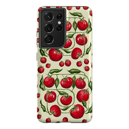 Red Tomatoes Printed Phone Cases Samsung Galaxy S21 Ultra / Armoured by BG. Studio - The Dairy